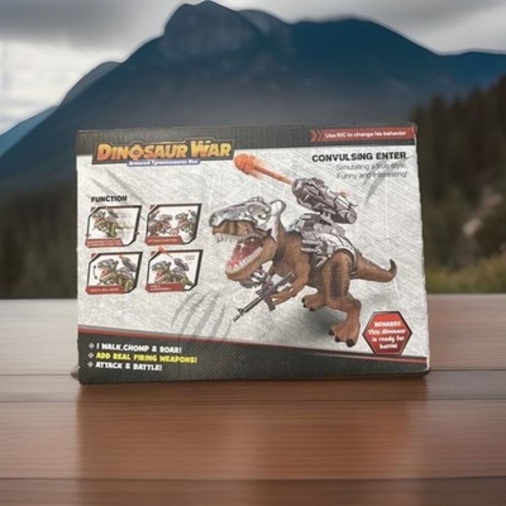 Dinosaur War RC T-Rex Walking Roaring Toy